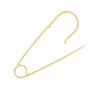 Spilla da balia - Spilla 31x10 mm - Gold filled x1