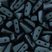 Perle di vetro Vexolo 5x8 mm - Pastello Petroliol x30