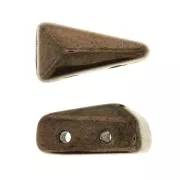 Perle di vetro Vexolo 5x8 mm - Gold Bronze x30