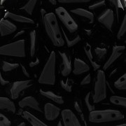 Perle di vetro Vexolo 5x8 mm - Jet x30