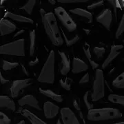 Perle di vetro Vexolo 5x8 mm - Jet x30