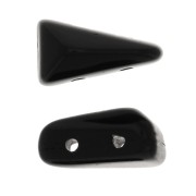 Perle di vetro Vexolo 5x8 mm - Jet x30