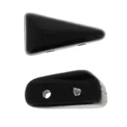 Perle di vetro Vexolo 5x8 mm - Jet x30