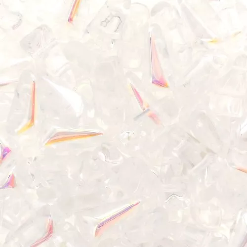 Perle di vetro Vexolo 5x8 mm - Crystal AB x30