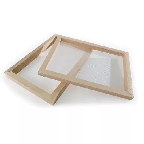 Stampo doppio cornice per fabbricare la carta artigianale 24x16 cm x1