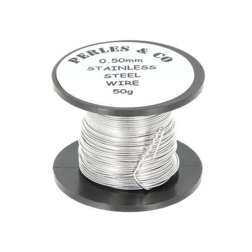 Fil rotondo in Acciaio inossidabile 0.50 mm x25m