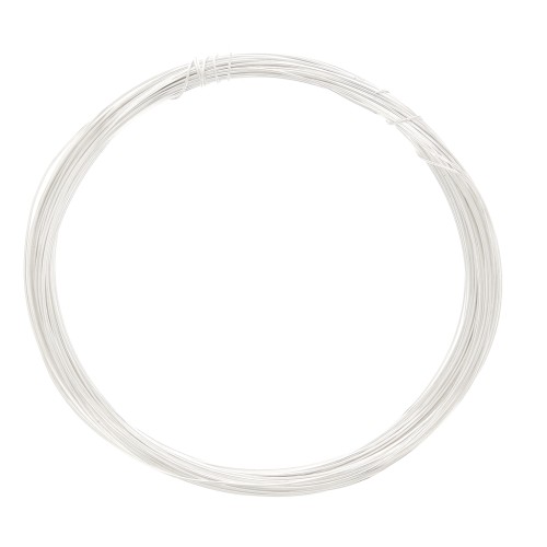 Filo morbido 0.4 mm  Silver filled 999 x10m