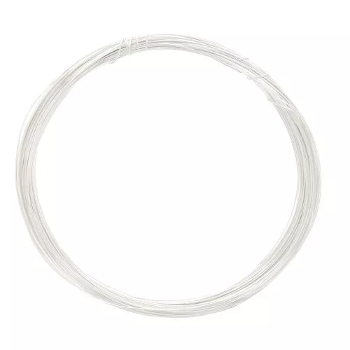 Filo morbido 0.4 mm Silver filled 999 x10m