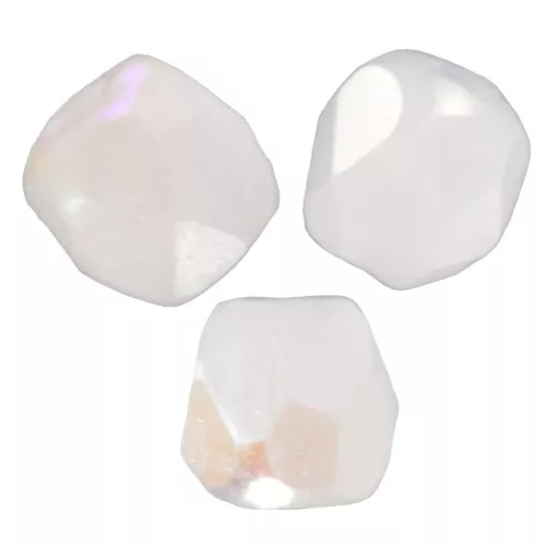 Faccette da 2 mm - Chalk White AB x50