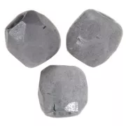 Faccette da 2 mm - Chalk White Grey Luster x50