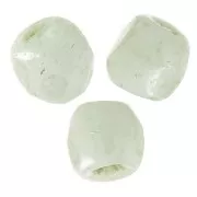 Faccette da 2 mm - Chalk White Mint Luster x50