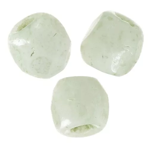 Faccette da 2 mm - Chalk White Mint Luster x50