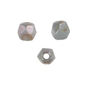 Faccette vere da 2 mm Chalk White Blue Luster x50