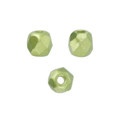 Mezzi cristalli 2mm (True 2) Alabaster Pastel Olivine x50