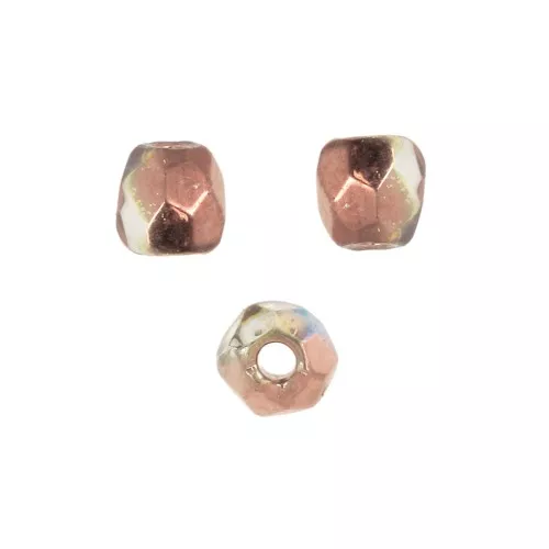 Faccette da 2 mm - Crystal Copper Rainbow x50