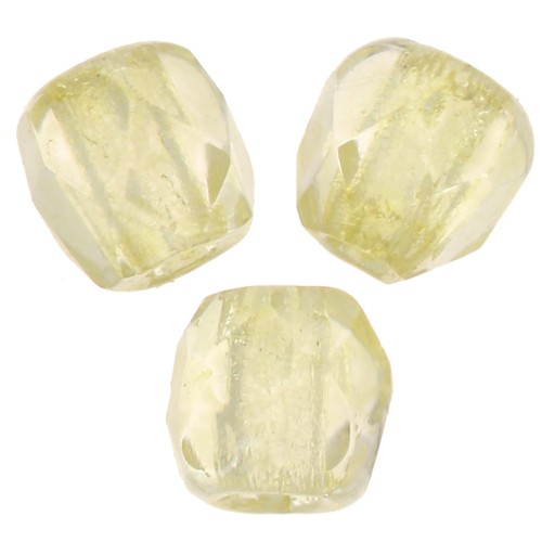 Faccette vere da 2 mm Crystal Yellow Luster x50