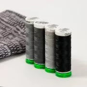 Filo da cucire poliestere riciclato Gütermann - Grigio chiaro (n°38) x100m