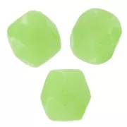 Sfaccettate mm 3 Opaque Light Olivine x50