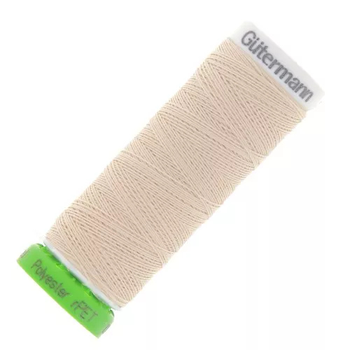 Filo da cucire poliestere riciclato Gütermann - Beige (n°169) x100m