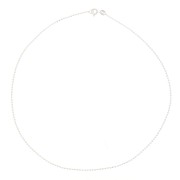 Girocollo a palline diamantato 1,5 mm in Argento 925 x38cm