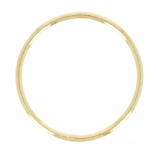 Anello sottile liscio - Dimensione 50 - Gold filled x1