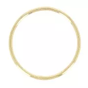 Anello sottile liscio - Dimensione 53- Gold filled x1