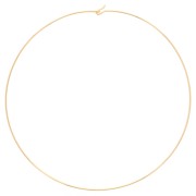 Girocollo rigido liscio 12,5 cm - Gold filled (oro laminato) x1|raw }}