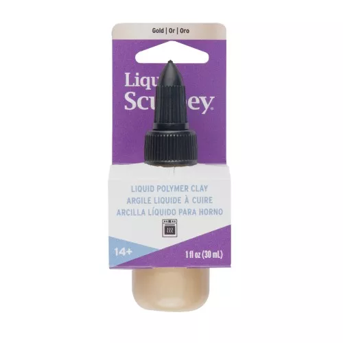 Pasta liquida Sculpey - Argilla liquida da cuocere - Gold x30ml