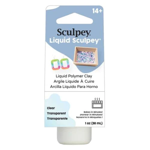 Pasta liquida Sculpey - Argilla liquida da cuocere - Trasparente x30ml
