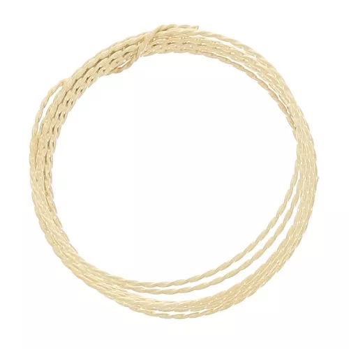 Filo morbido tondo intrecciato 0.91 mm in Gold filled x1.5m