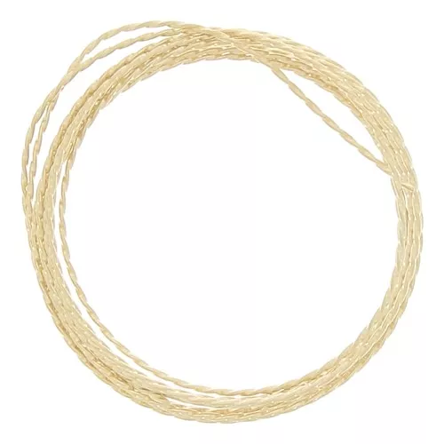 Filo semi duro tondo intrecciato 0.91 mm in Gold filled x1.5m