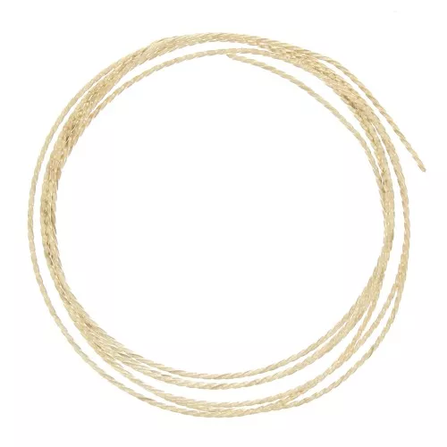 Filo duro quadrato intrecciato 1.02 mm in Gold filled x1.5m