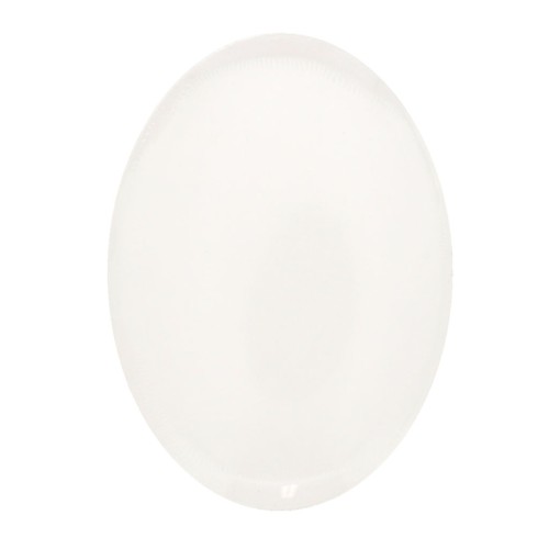 Cabochon ovale autoadesivo in resina epossidica 18x13 mm - Trasparente x1