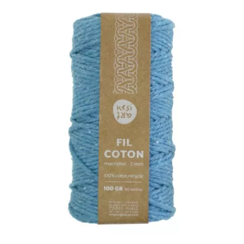 Cordone per macramè - Kesi Art - 2 mm Galapagos (n°93) x60m