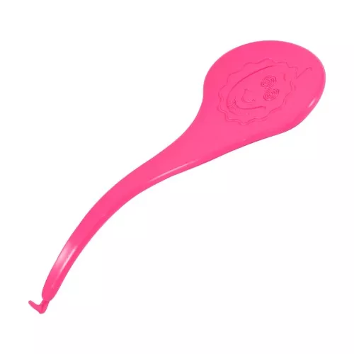 Attacco bracciale in plastica 93x38 mm - Made in France - Rosa x1