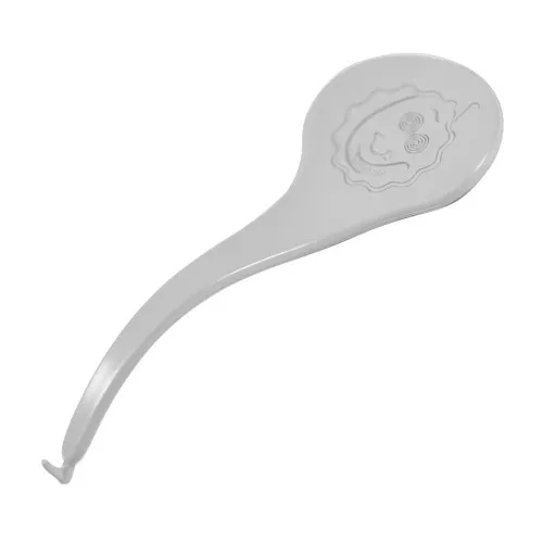 Attacco bracciale in plastica 93x38 mm - Made in France - Grigio x1