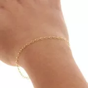 Catena maglia Forçat 2 Gold filled x cm.50