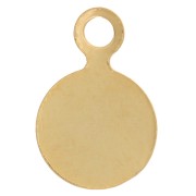 Palline da incollare mm. 6 dorato con oro fino x10|raw }}