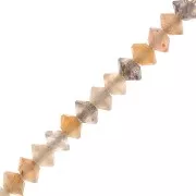 Perle rondelle sfaccettate pietra gemma 3x2 mm - Pietra di luna Peach x20