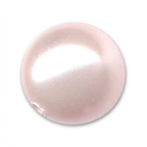 Perlina PureCrystal mezza forata 5818 mm. 8 Rosaline Pearl x1