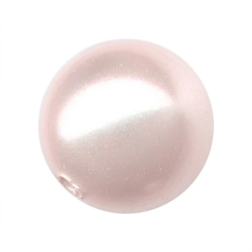 Perlina PureCrystal mezza forata 5818 mm. 6 Rosaline Pearl x1