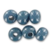 Perle di semi Preciosa 6/0 4 mm - Luster Blue Jean x20g|raw }}