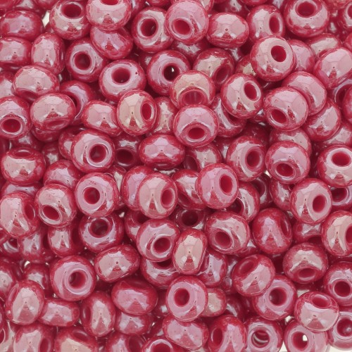 Preciosa Perle di semi 6/0 4 mm - Luster Siam x20g