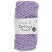 Bobina di corda in cotone per macramè 6mm Creative Cotton Cord Lillà x25m|raw }}