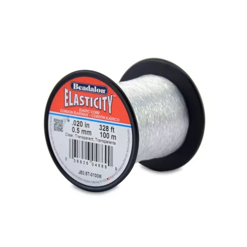 Elasticità 0,5 mm - Trasparente x100m