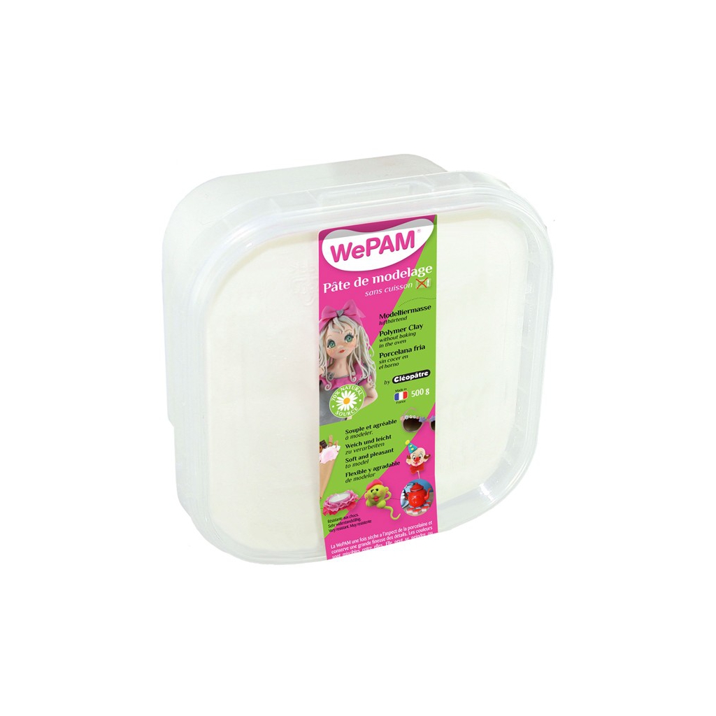 Porcellana Fredda Bianca Soft - 325 Gr - Per Modellare E Creare Senza Cottura