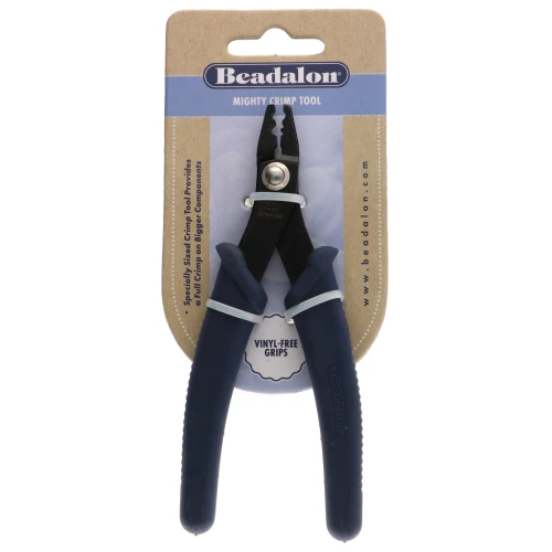 Pinze per perline schiacciabili Mighty Beadalon - Blu x1