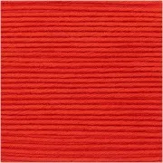 Essentials Organic Cotton Aran - Rosso x 50g