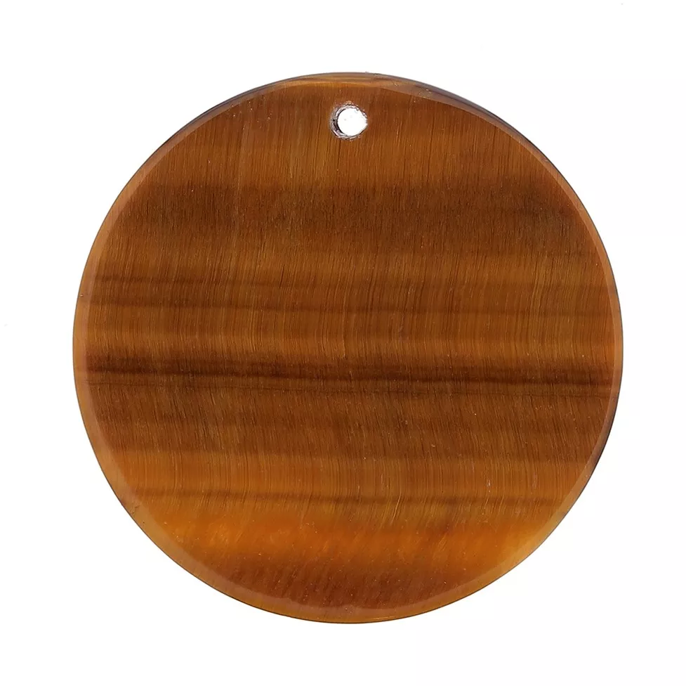 Collana Donna Con Ciondolo Gufo Portafortuna E Autentico Occhio Di Tigre Pietra Dura Naturale Chakra Cristalloterapia - Foto 3