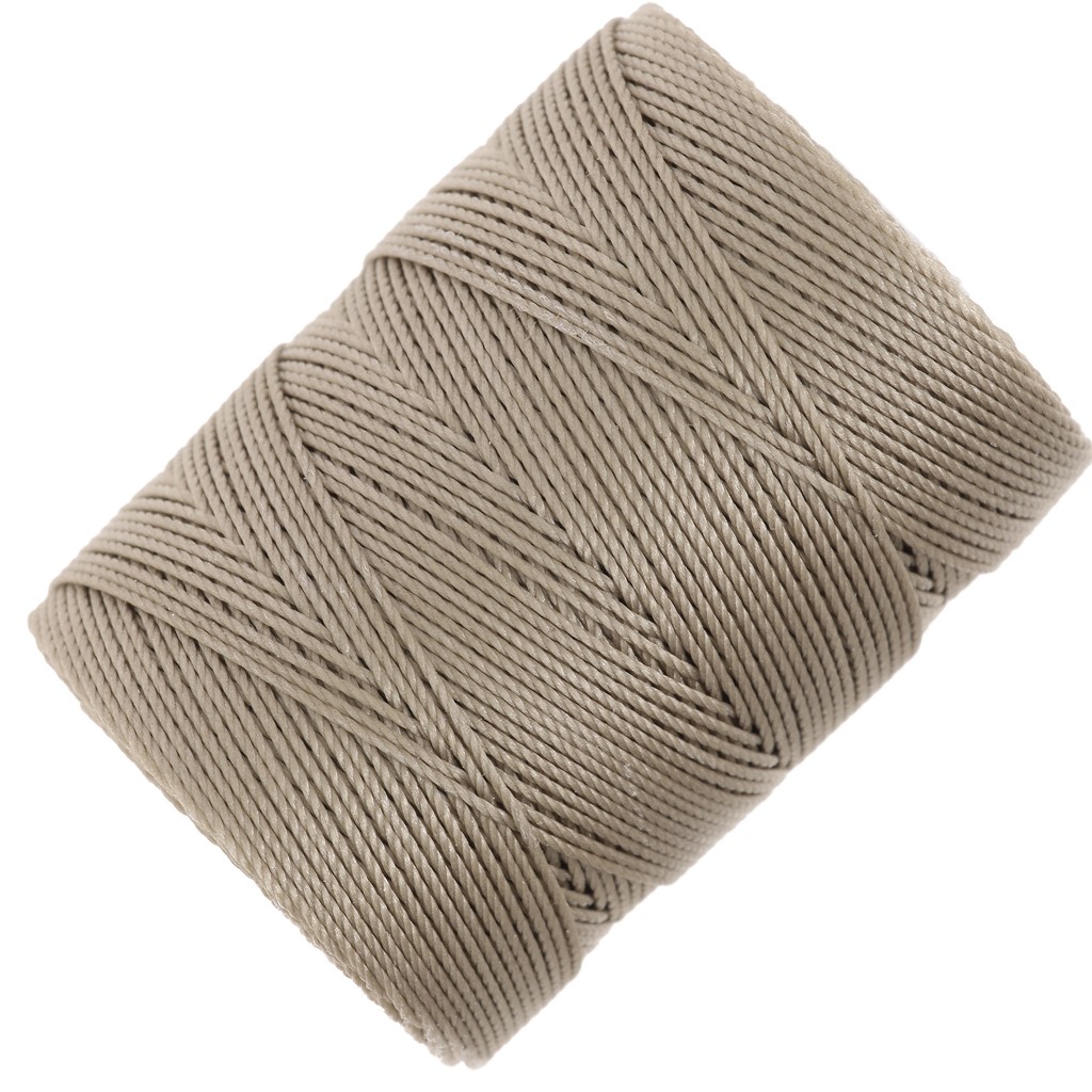 Filo CLON Fine Weight Bead Cord 0.4 mm Antique brown x45m Perles & Co